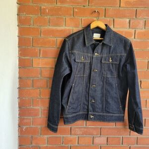Aime Leon Dore Raw Denim Trucker jean Jacket men's small